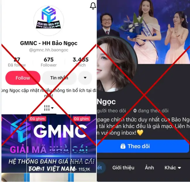 Hình ảnh do hoa hậu Bảo Ngọc cung cấp trong bài viết của mình